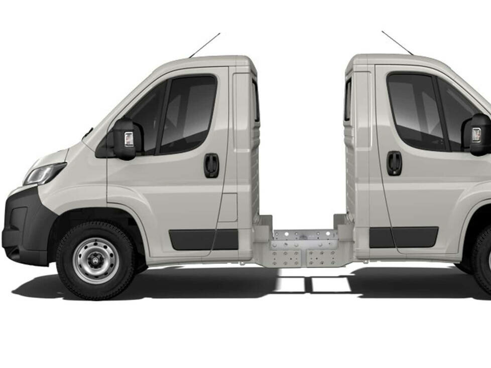 Doppelköpfiger Citroen-Van