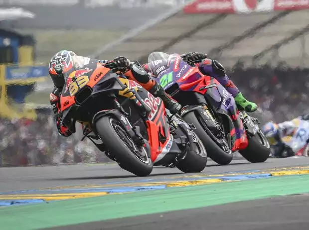 Brad Binder, Franco Morbidelli, Raul Fernandez Titel-Bild zur News: Brad Binder, Franco Morbidelli, Raul Fernandez