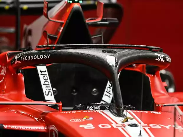 Halo Ferrari SF-23 Titel-Bild zur News: Halo Ferrari SF-23