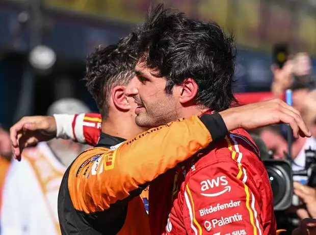 Lando Norris, Carlos Sainz Titel-Bild zur News: Lando Norris, Carlos Sainz