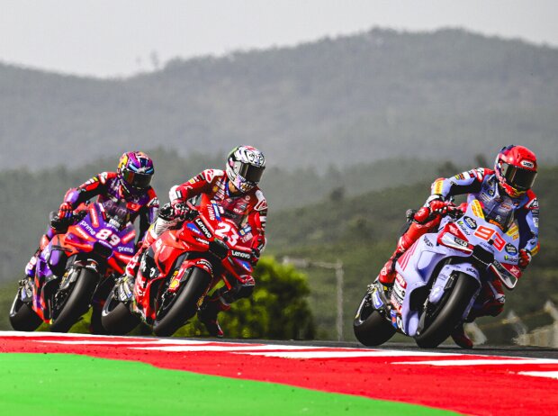 Marc Marquez, Enea Bastianini, Jorge Martin Marc Marquez, Enea Bastianini, Jorge Martin