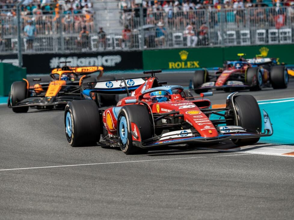 Charles Leclerc, Oscar Piastri, Carlos Sainz