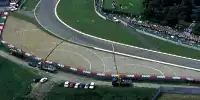 Die Piratella-Kurve in Imola 1994 mit Kiesbett auf der Außenseite (Archivbild)