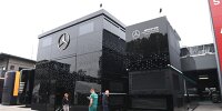 Mercedes-Logistik in der Europa-Saison mit 100 Prozent Bio-Kraftstoff