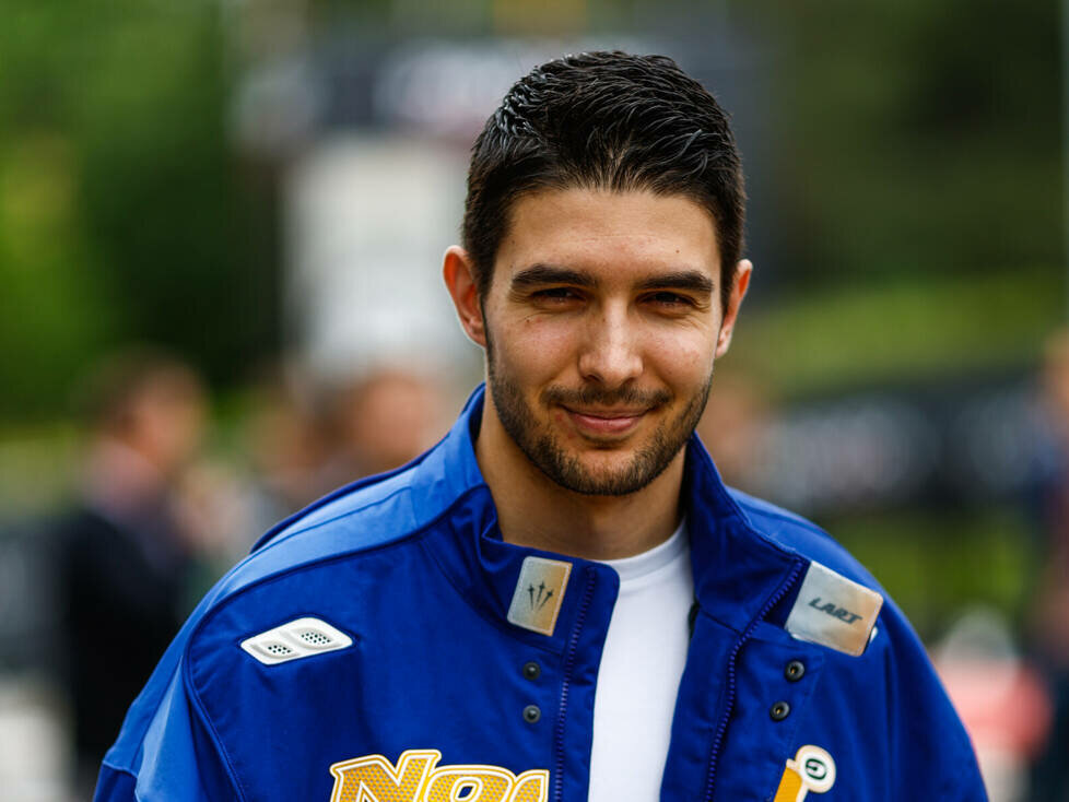 Esteban Ocon (Alpine) vor dem Formel-1-Rennen in Imola 2024