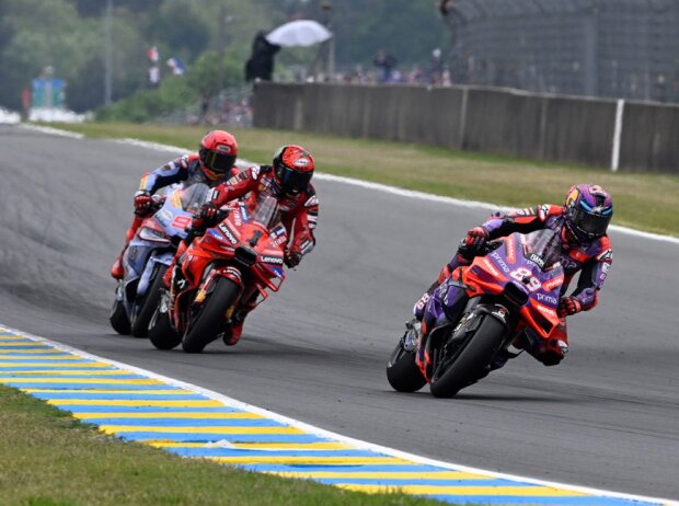 Jorge Martin, Francesco Bagnaia, Marc Marquez