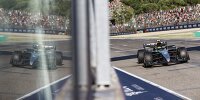 Lewis Hamilton (Mercedes W15) beim Formel-1-Rennen in Imola