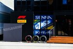 Senna-Tribute bei Pirelli