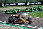 Guanyu Zhou (Sauber), Lando Norris (McLaren) und Valtteri Bottas (Sauber) 