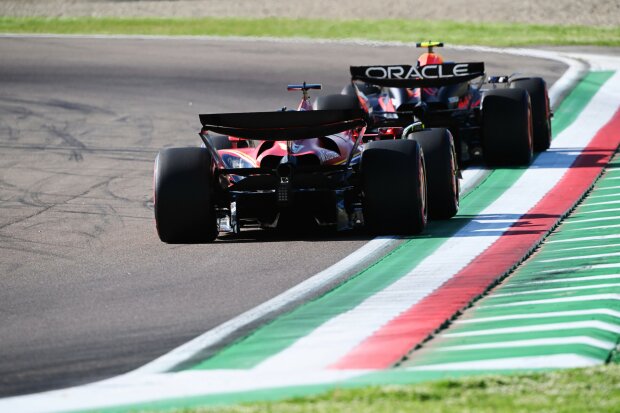 Sergio Perez Charles Leclerc Ferrari Ferrari F1Red Bull Red Bull F1 ~Sergio Perez (Red Bull) und Charles Leclerc (Ferrari) ~ 