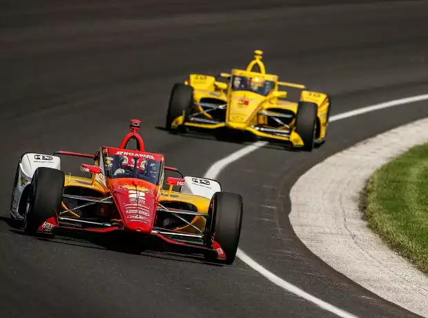 Josef Newgarden, Scott McLaughlin Titel-Bild zur News: Josef Newgarden, Scott McLaughlin