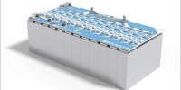 Multilevel-Batterie von Bavertis (3D-Rendering)