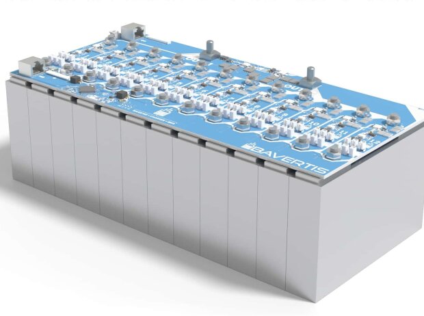 Titel-Bild zur News: Multilevel-Batterie von Bavertis (3D-Rendering)