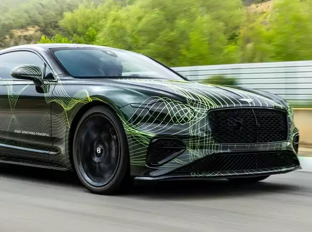 Bentley Continental GT (2024) Teaser Titel-Bild zur News: Bentley Continental GT (2024) Teaser