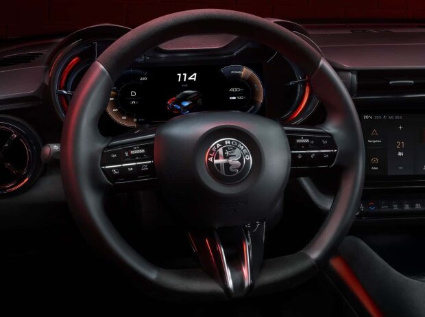 Cockpit des Alfa Romeo Junior Cockpit des Alfa Romeo Junior