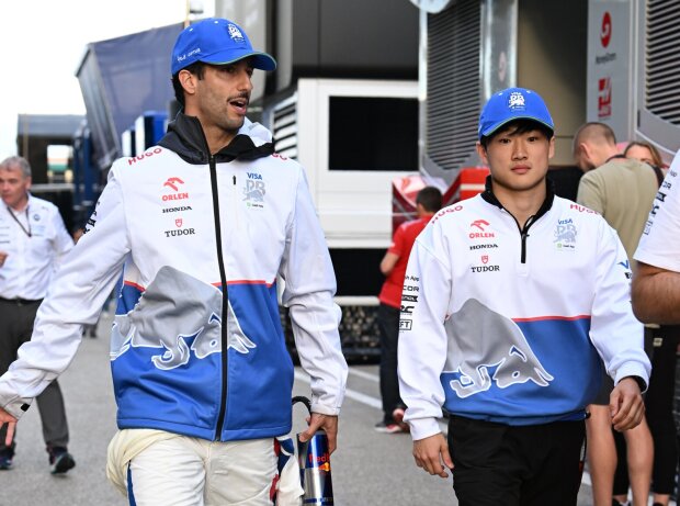 Daniel Ricciardo und Yuki Tsunoda holen am Samstag ein gutes Ergebnis
