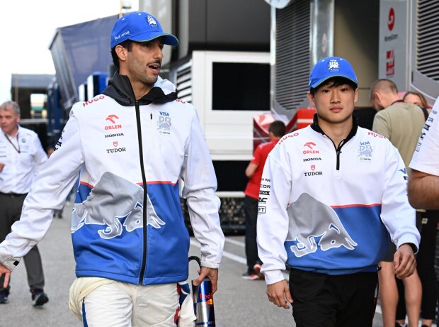 Daniel Ricciardo und Yuki Tsunoda holen am Samstag ein gutes Ergebnis Daniel Ricciardo und Yuki Tsunoda holen am Samstag ein gutes Ergebnis