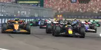 Start in Imola: Max Verstappen und Lando Norris sprinten Richtung erste Kurve