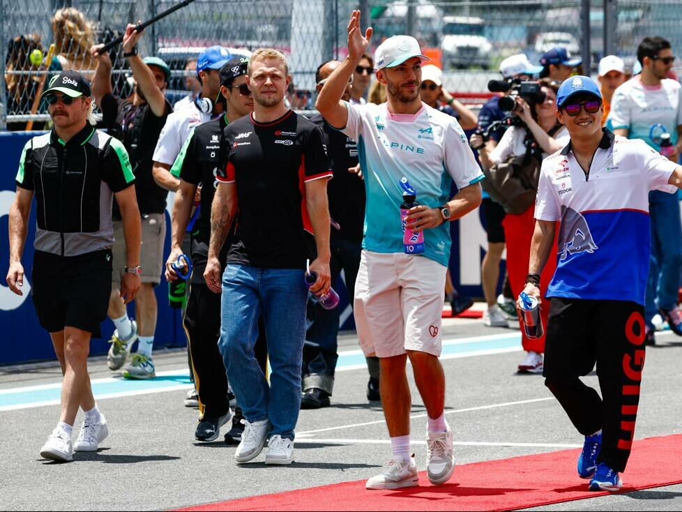 Valtteri Bottas, Kevin Magnussen, Pierre Gasly, Yuki Tsunoda