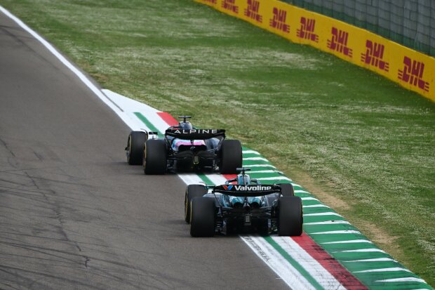 Esteban Ocon Lance Stroll Ferrari Ferrari F1Alpine Alpine F1Aston Martin Aston Martin F1 ~Esteban Ocon (Alpine) und Lance Stroll (Aston Martin) ~ 