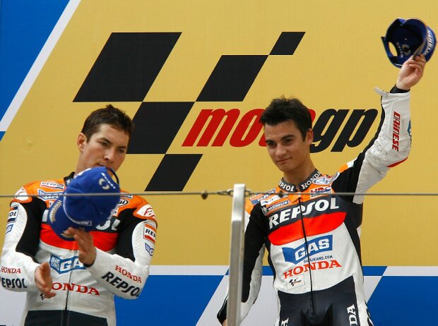 Nicky Hayden, Dani Pedrosa Nicky Hayden, Dani Pedrosa