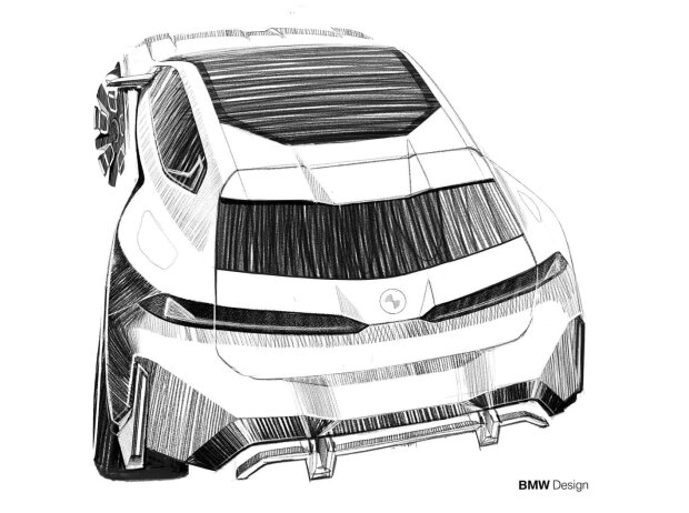 Designstudie Cockpit des Konzepts BMW Vision Neue Klasse