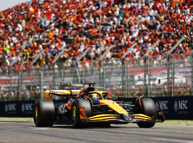 Oscar Piastri ist zufrieden mit seinem Rennen in Imola Oscar Piastri ist zufrieden mit seinem Rennen in Imola