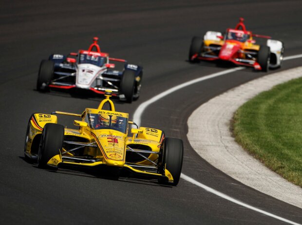 Scott McLaughlin, Will Power, Josef Newgarden Scott McLaughlin, Will Power, Josef Newgarden