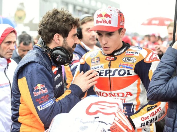 Marc Marquez, Santi Hernandez Marc Marquez, Santi Hernandez