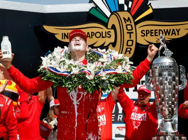 Indy-500-Sieger 2022: Marcus Ericsson Titel-Bild zur News: Indy-500-Sieger 2022: Marcus Ericsson