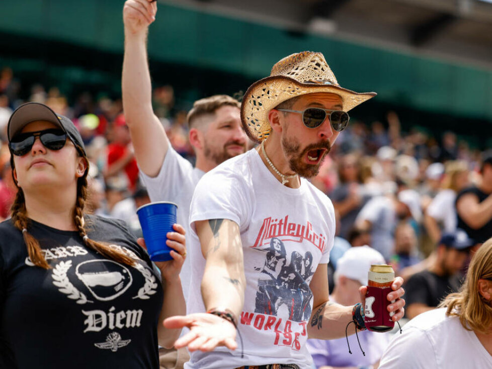 Fans am Indianapolis Motor Speedway