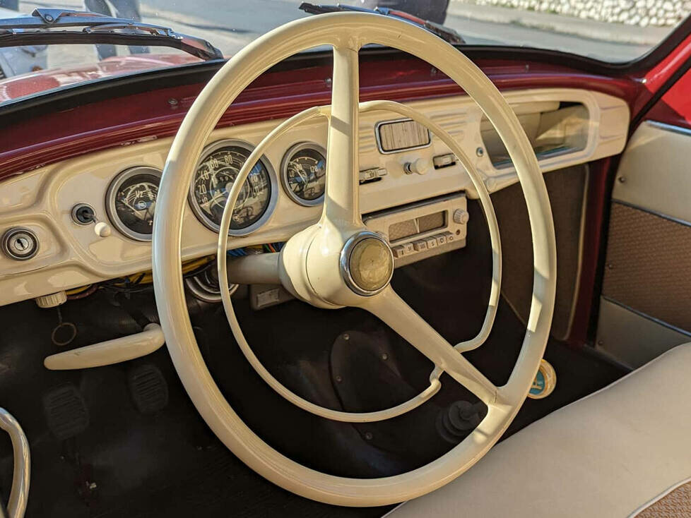 Cockpit des Skoda Octavia (1959-1971)