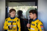 Oscar Piastri (McLaren) und Lando Norris (McLaren) 