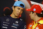 Alexander Albon (Williams) und Charles Leclerc (Ferrari) 