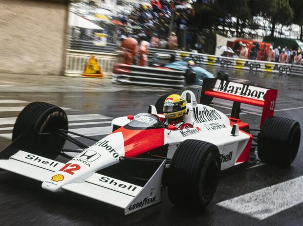 Ayrton Senna ist bis heute der König von Monaco, gewann sechsmal im Fürstentum Ayrton Senna ist bis heute der König von Monaco, gewann sechsmal im Fürstentum