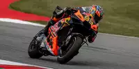 Bild zum Inhalt: Brad Binder erneut mit zwei Stürzen, aber auch mit starker Rundenzeit