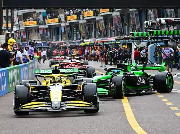 Titel-Bild zur News: Lando Norris, Valtteri Bottas