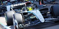 Frontflügel im Fokus: Lewis Hamilton und Teamkollege George Russell