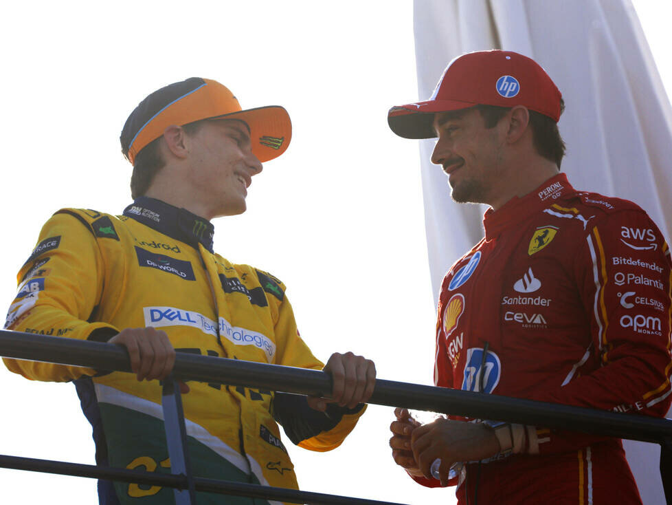 Oscar Piastri, Charles Leclerc