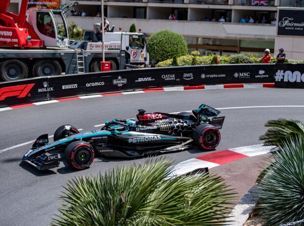 George Russell startet vom fünften Platz aus in den Monaco-Grand-Prix George Russell startet vom fünften Platz aus in den Monaco-Grand-Prix