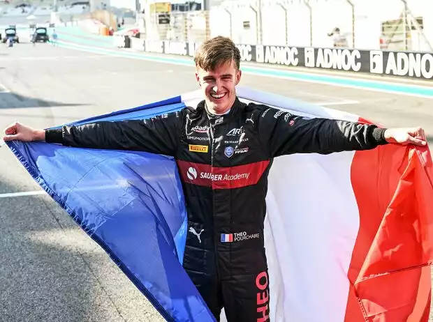 Der Franzose Theo Pourchaire gewann 2023 die Formel-2-Meisterschaft Titel-Bild zur News: Der Franzose Theo Pourchaire gewann 2023 die Formel-2-Meisterschaft