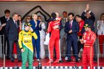 Charles Leclerc (Ferrari), Oscar Piastri (McLaren) und Carlos Sainz (Ferrari) 