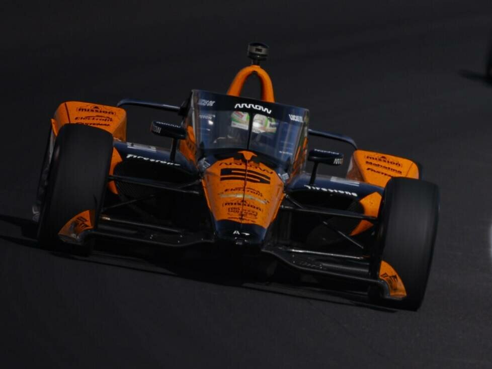 Pato O'Ward beim Indy 500 2024 im McLaren