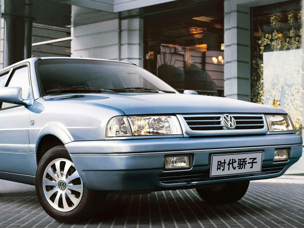 Santana 2000 (1995-2004) - das in Brasilien entwickelte Modell erhielt in China einen längeren Radstand