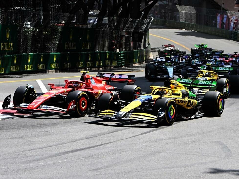 Charles Leclerc, Oscar Piastri, Carlos Sainz, Lando Norris