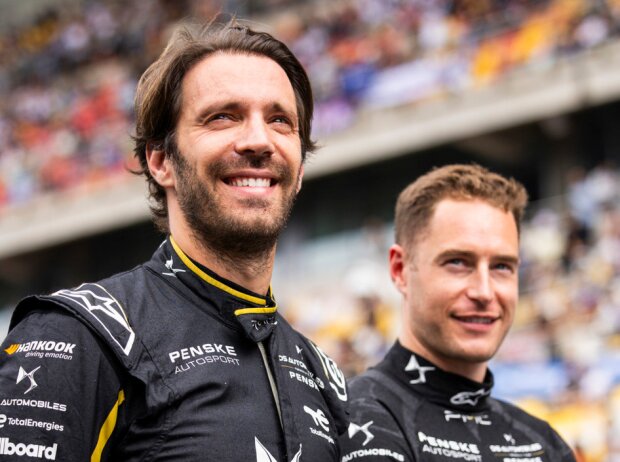 Jean-Eric Vergne und Stoffel Vandoorne Jean-Eric Vergne und Stoffel Vandoorne