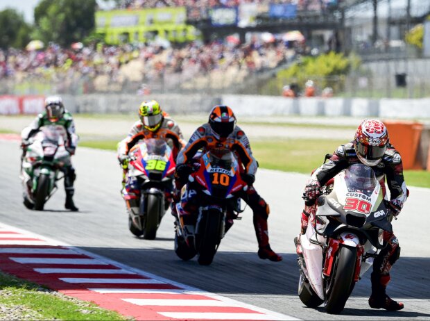 Takaaki Nakagami, Luca Marini, Joan Mir, Johann Zarco Takaaki Nakagami, Luca Marini, Joan Mir, Johann Zarco