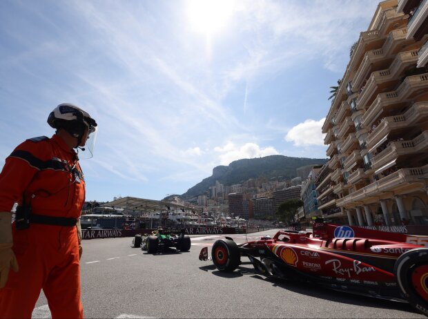Carlos Sainz setzte Oscar Piastri unter Druck, vorbei kam er aber nicht