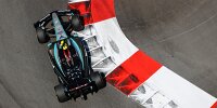 Lewis Hamilton (Mercedes W15) beim Formel-1-Rennen in Monaco 2024