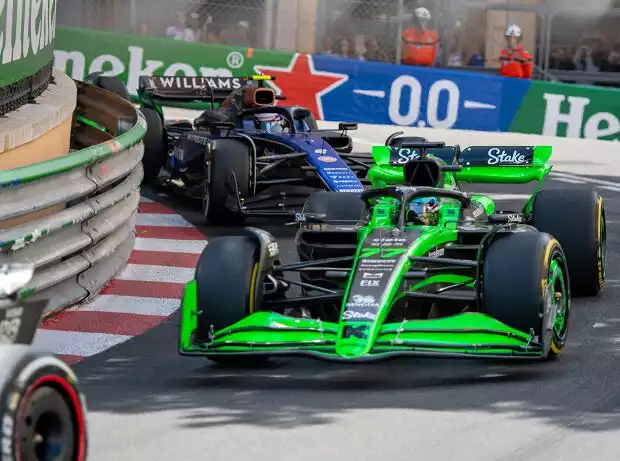 Titel-Bild zur News: Valtteri Bottas (Sauber C44) beim Formel-1-Rennen in Monaco 2024